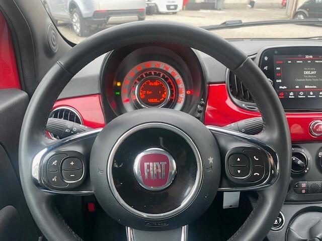 Fiat 500 1.0 Hybrid Red