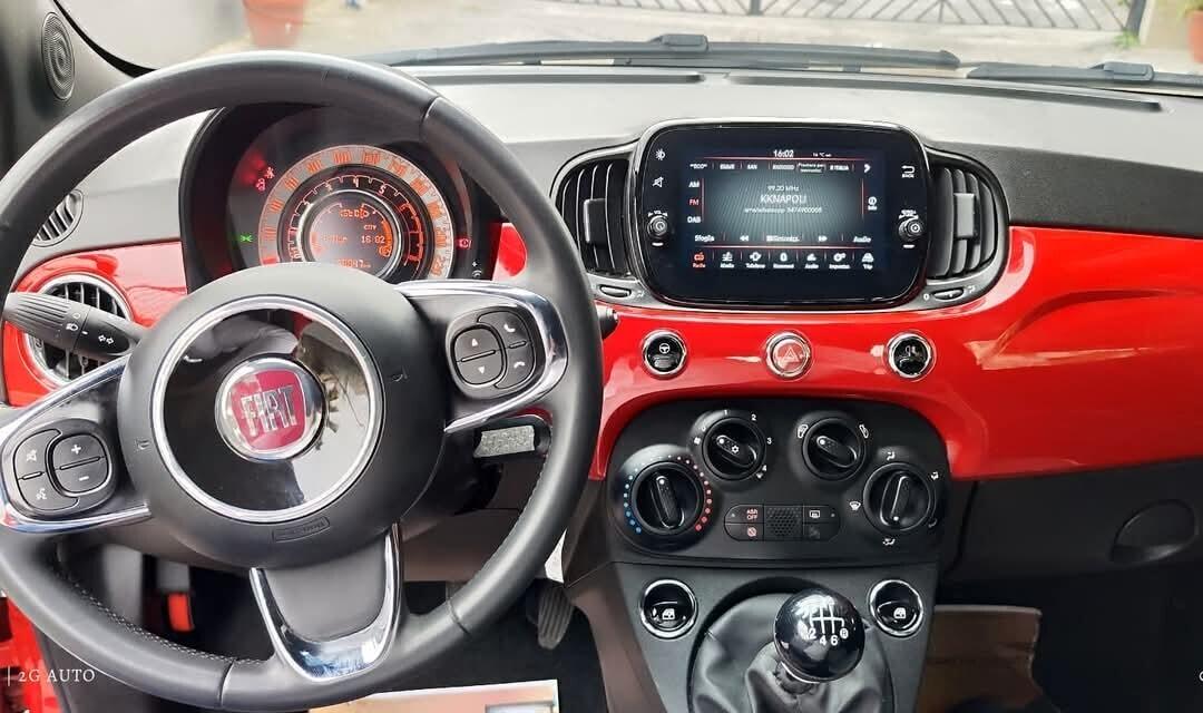 Fiat 500 1.0 Hybrid Star perfetta pari a nuova bi colore