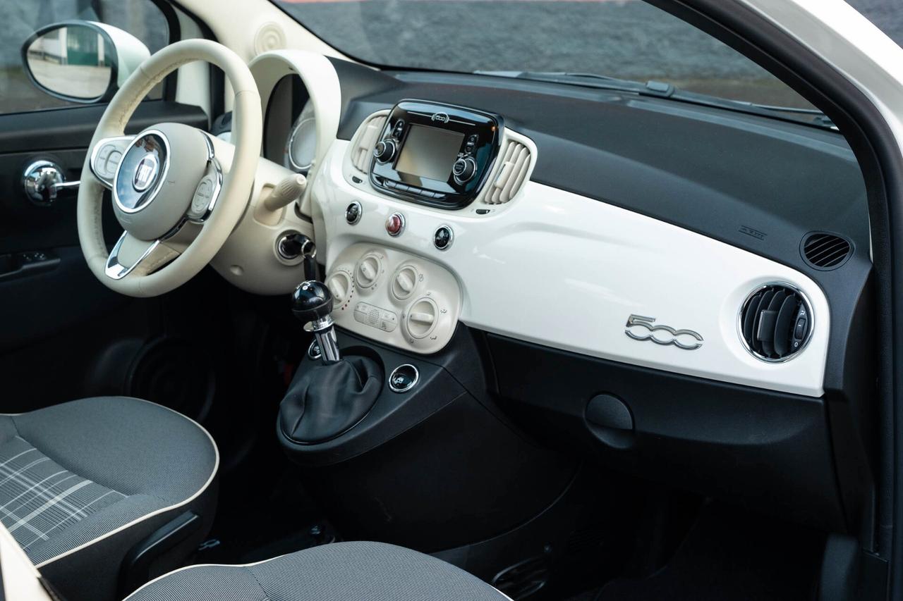 Fiat 500 1.2 LOUNGE | TAGLIANDATA | 95.000 KM | EURO 6