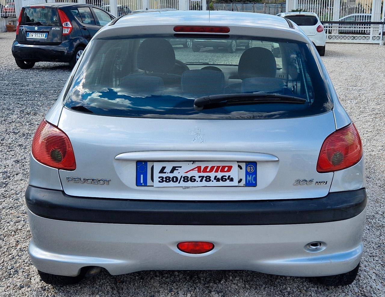 Peugeot 206 1.4 HDi 5p. XT 170000km