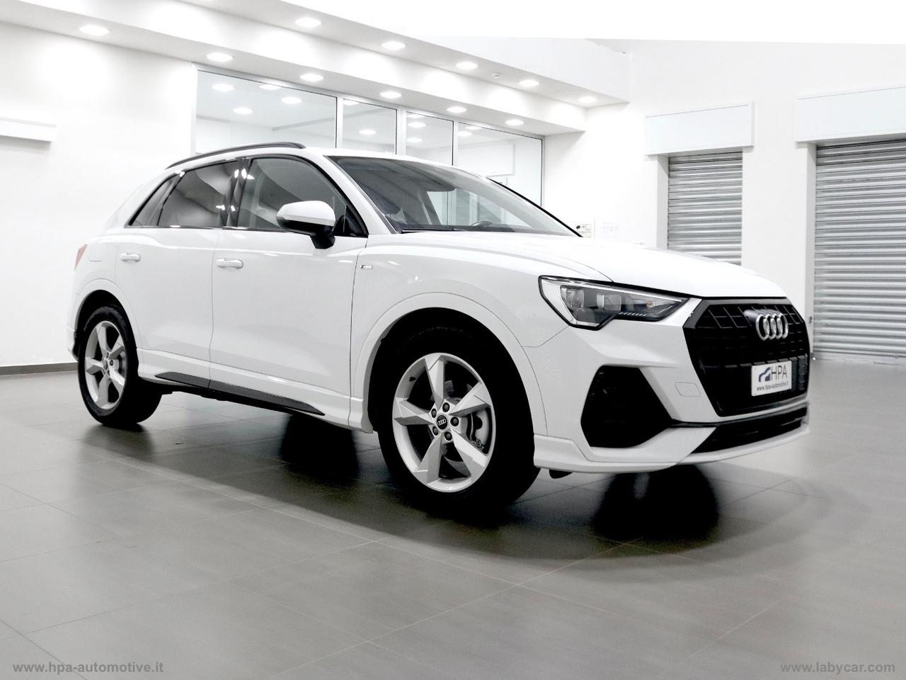 AUDI Q3 150CV S-LINE RETROCAMERA BLACK EDITION