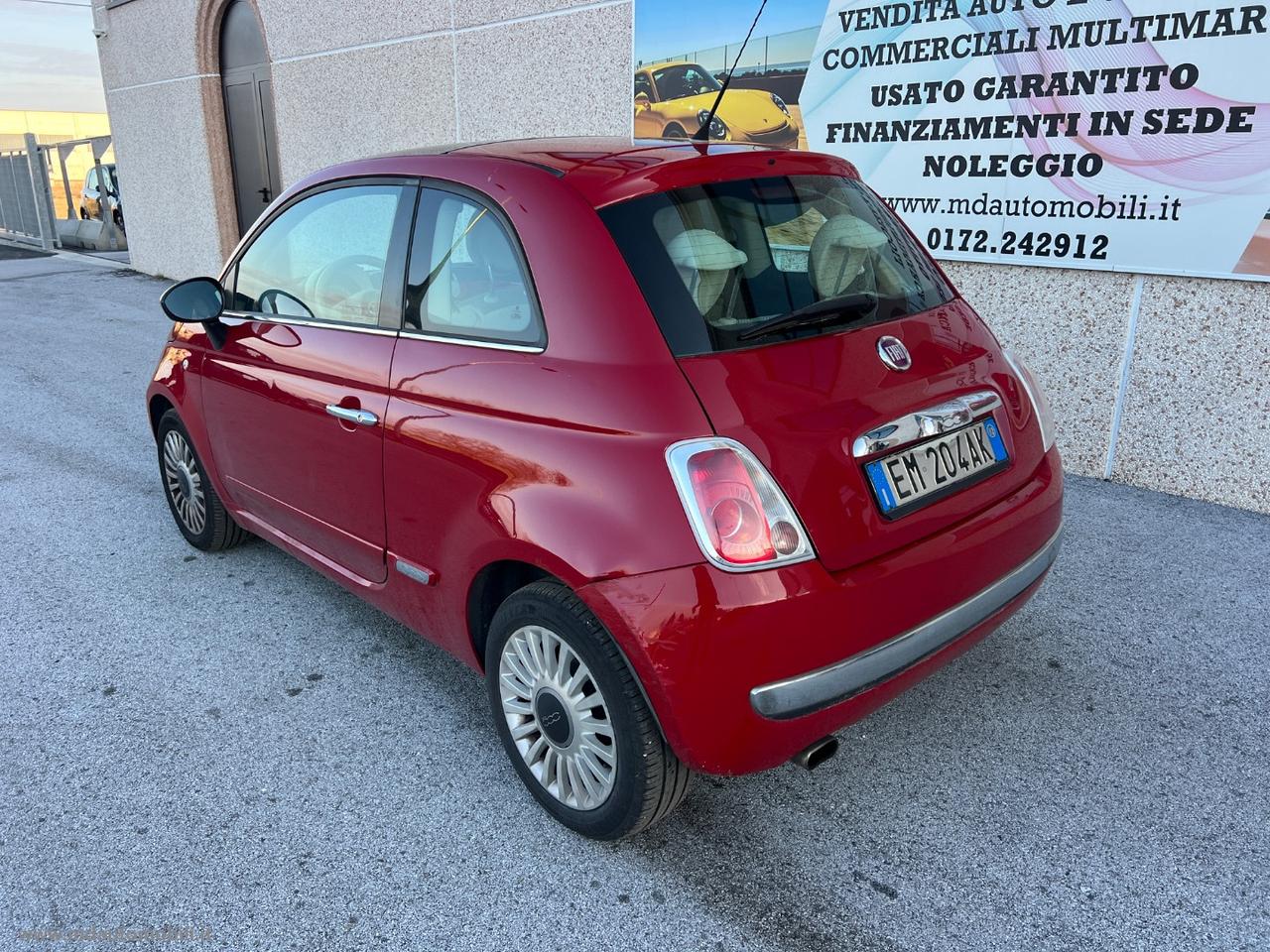 FIAT 500 1.2 Lounge SOLO KM.112000 TETTO PANORAMA