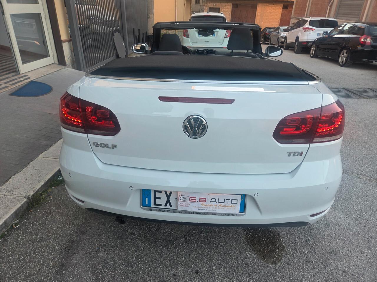 VW GOLF CABRIO ANNO 2015 SOLI 53000 KM CERTIFICATI