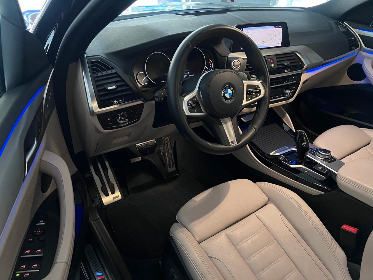 Bmw X4 xdrive20d mhev 48V Msport X auto NIGHT LED/PELLE