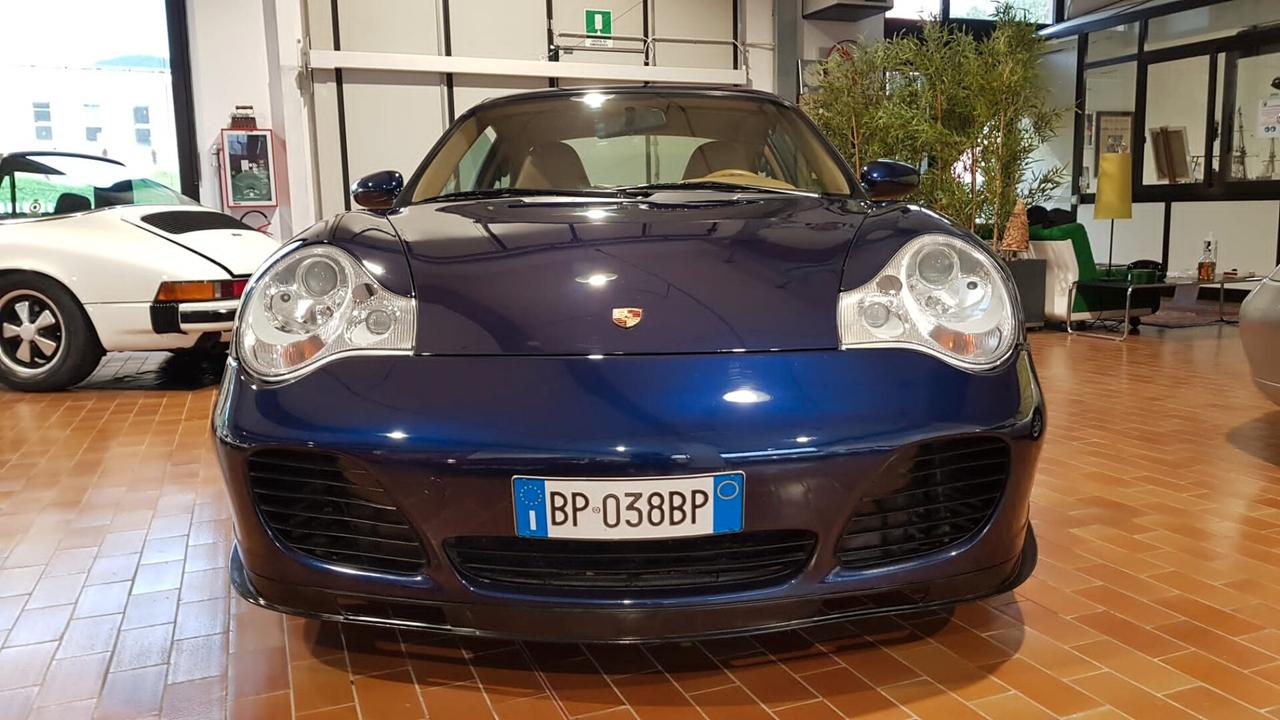 Porsche 911 996 Turbo Coupé book service Asi Blu Lapis