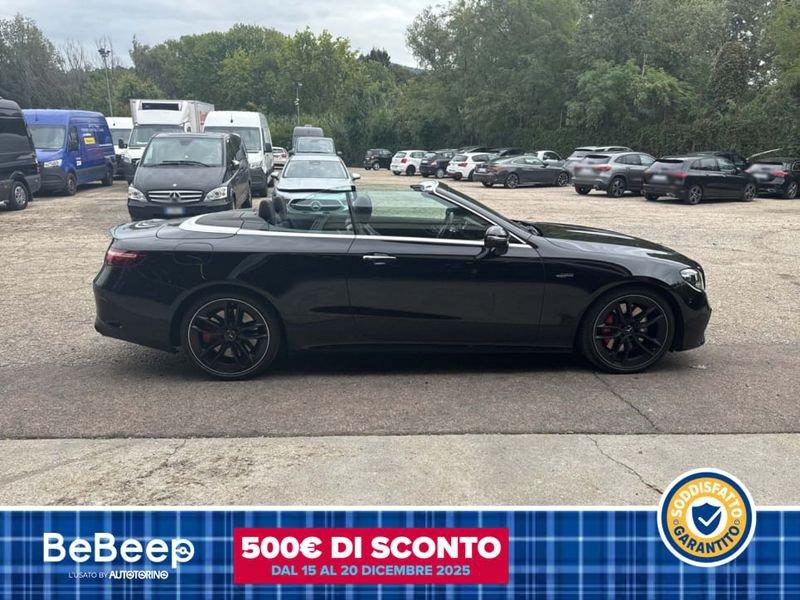 Mercedes-Benz Classe E Cbr E CABRIO 53 AMG MHEV (EQ-BOOST) 4MATIC + AUTO MY20