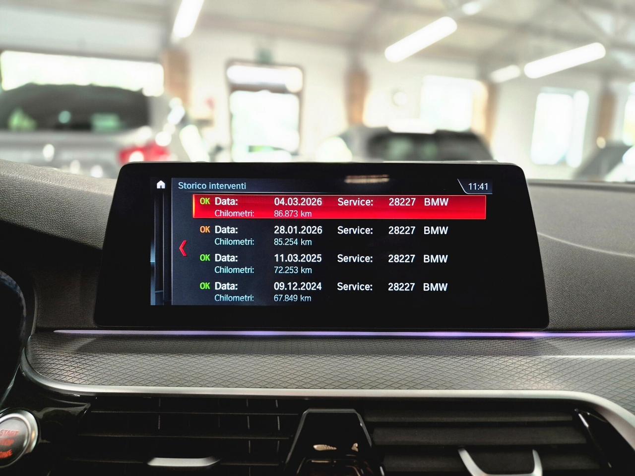 Bmw 520 520d Touring Msport **TAGLIANDI - UNICOPROPRIETARIO **