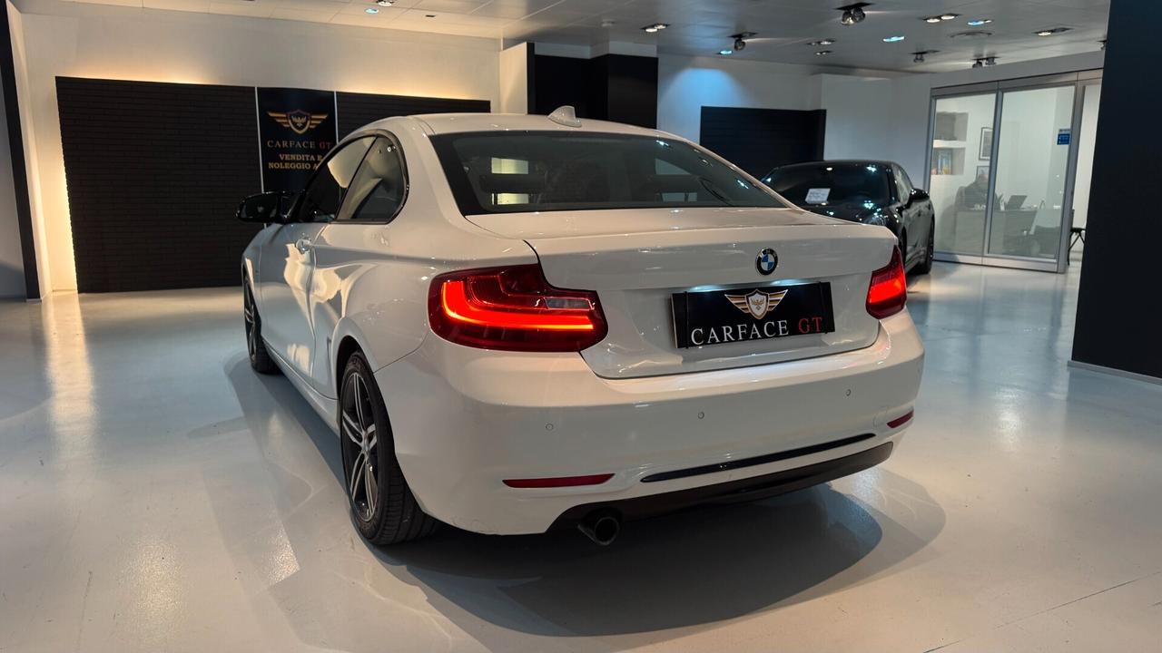 BMW 218D COUPE' LUXURY 2.0 D 150CV - 2016