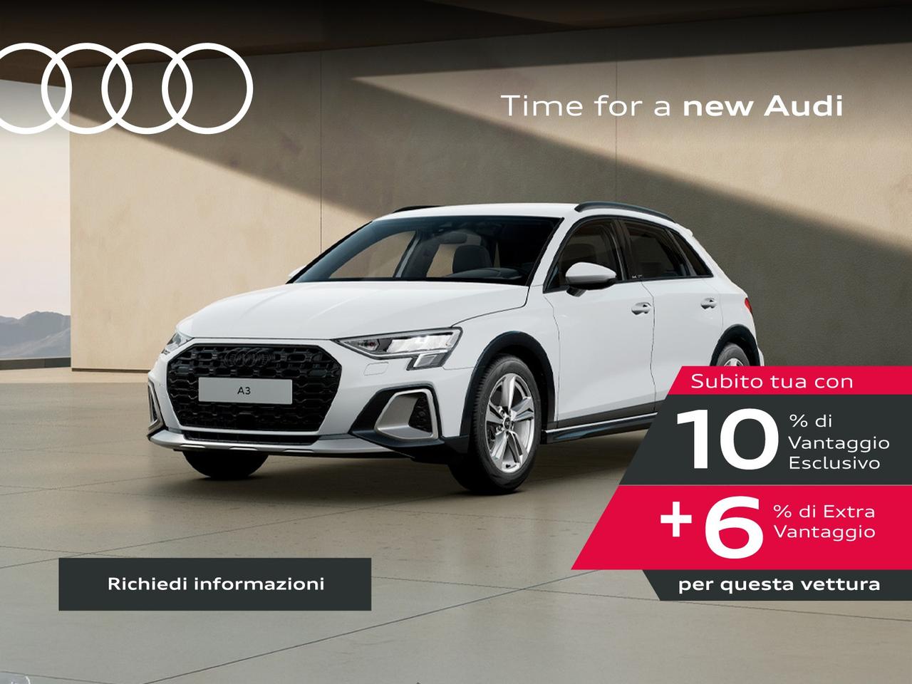 Audi A3 allstreet 2.0 tdi business 150cv s-tronic