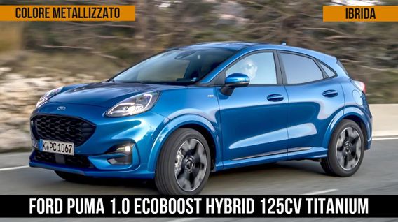 FORD PUMA 1.0 Ecoboost Hybrid 125CV Titanium