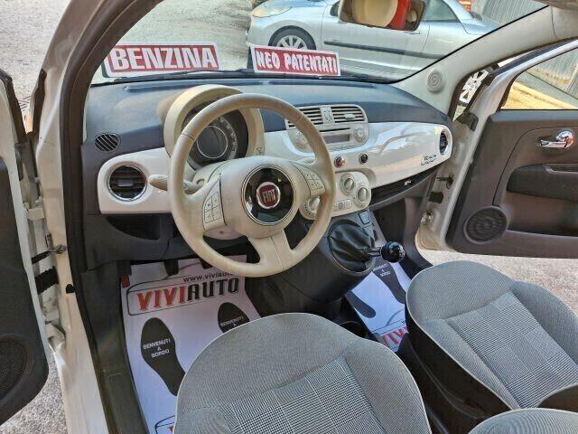 Fiat 500 1.2 Lounge CON SOLI KM 100000 NEOPATENTATI