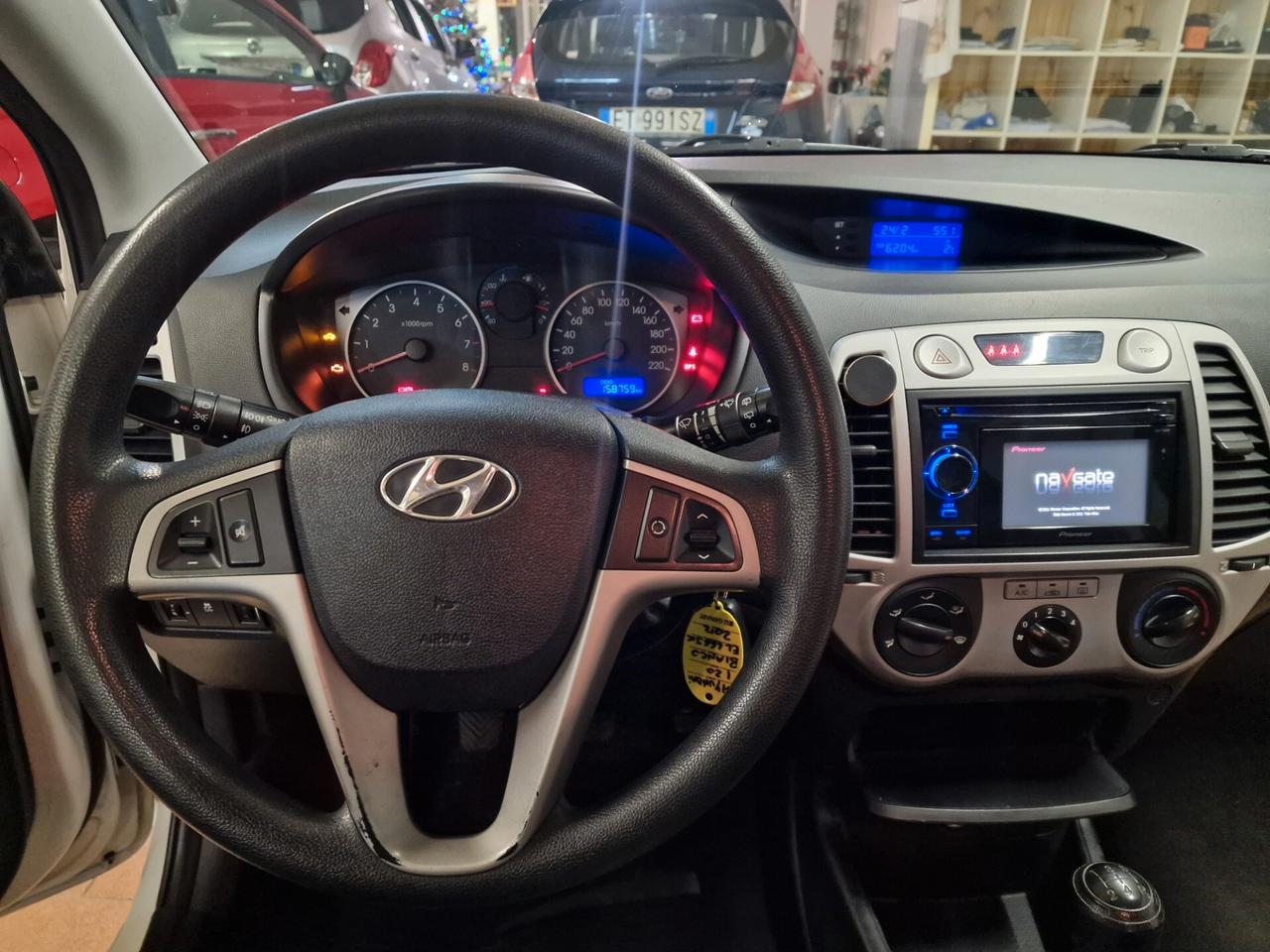 Hyundai i20 1.2 benzina, 158 mila chilometri