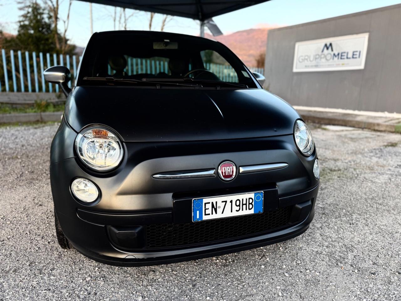 Fiat 500 TwinAir Turbo BLACK MATT ANCHE NEOPATENTATI