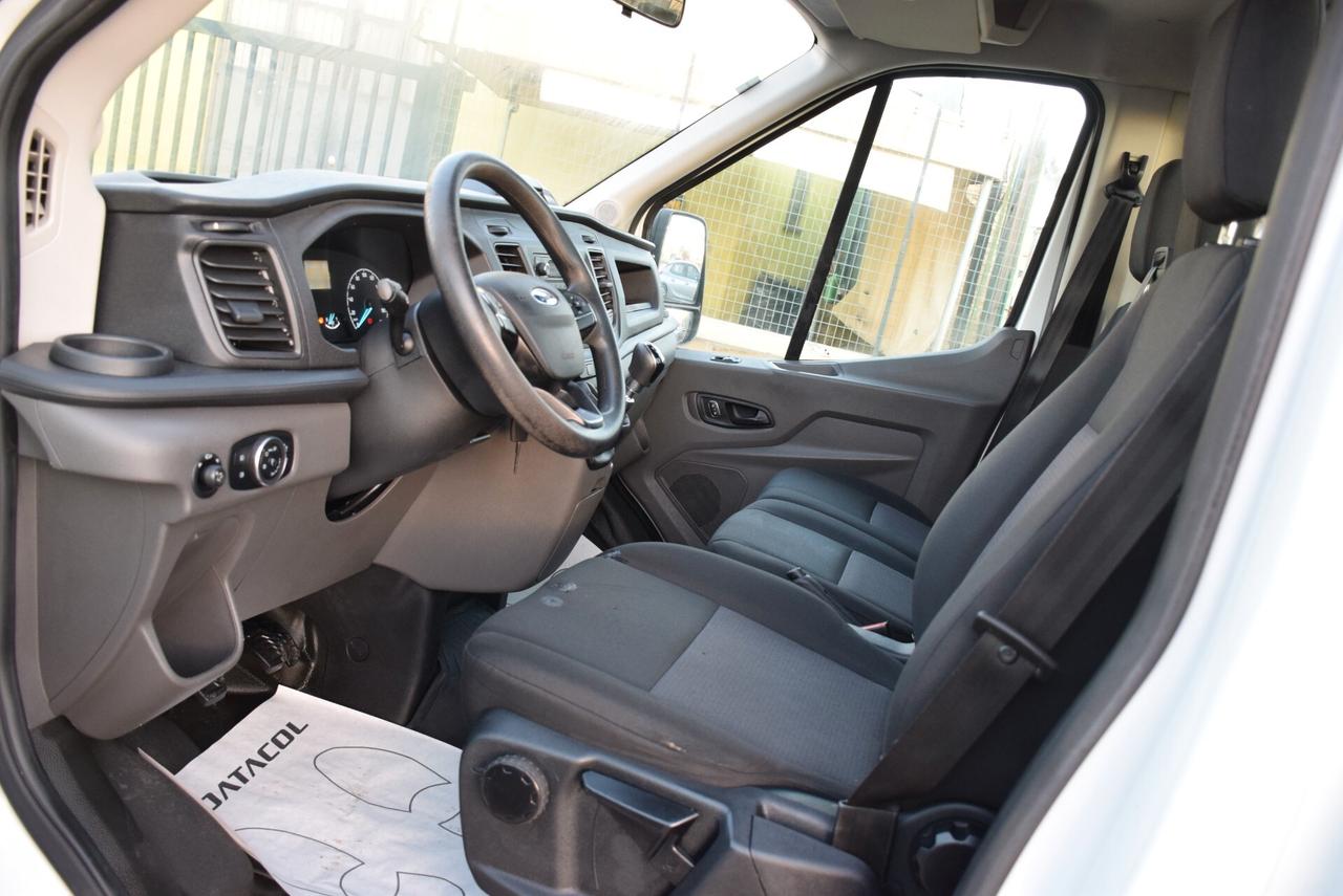 FORD Transit CON RIBALTABILE - 3 POSTI - T/P 350L 2.0TD ECO 130CV 6M - CLIMA - IVA DETRAIBILE