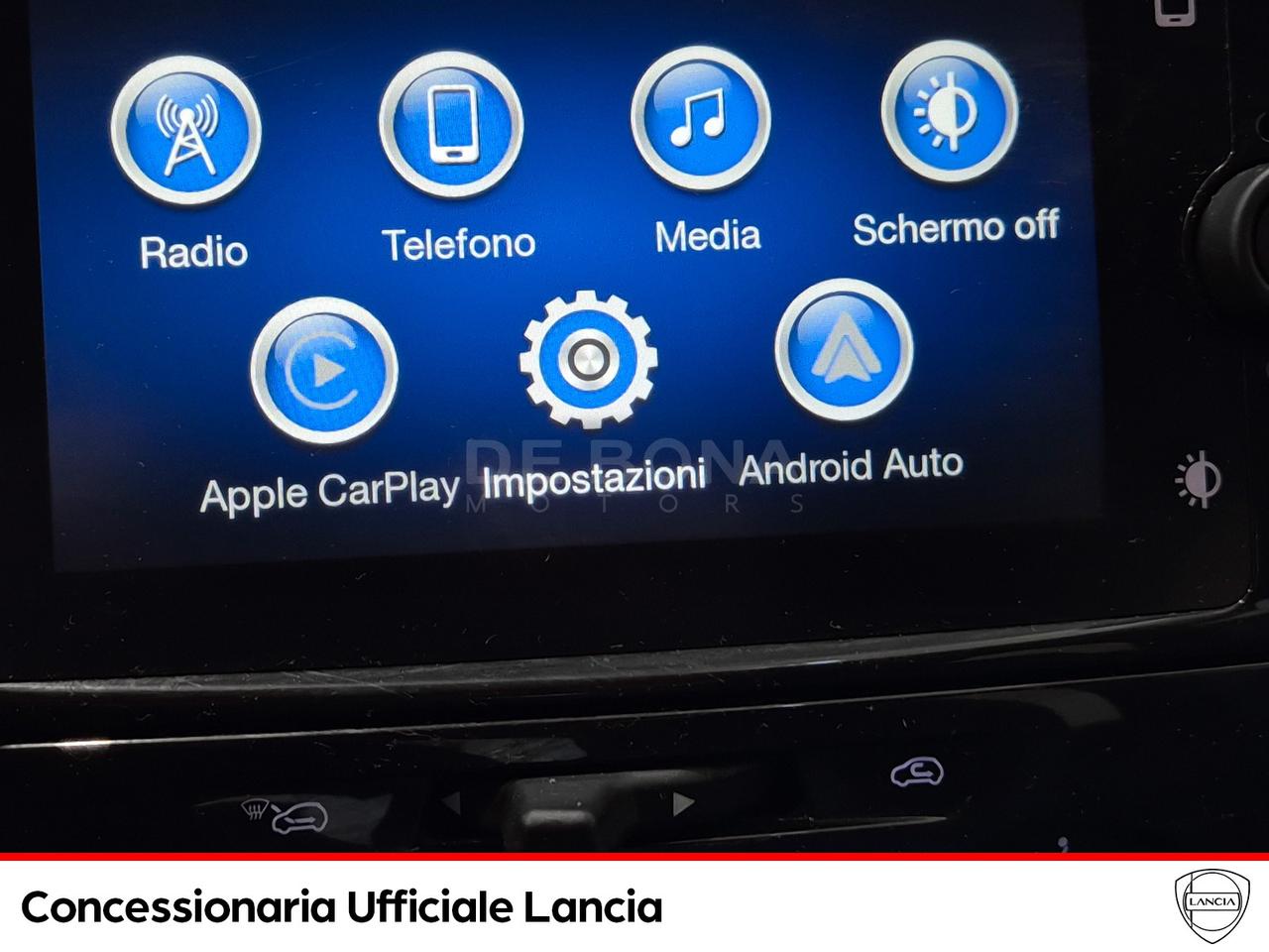 Lancia Ypsilon 1.0 firefly hybrid silver s&s 70cv