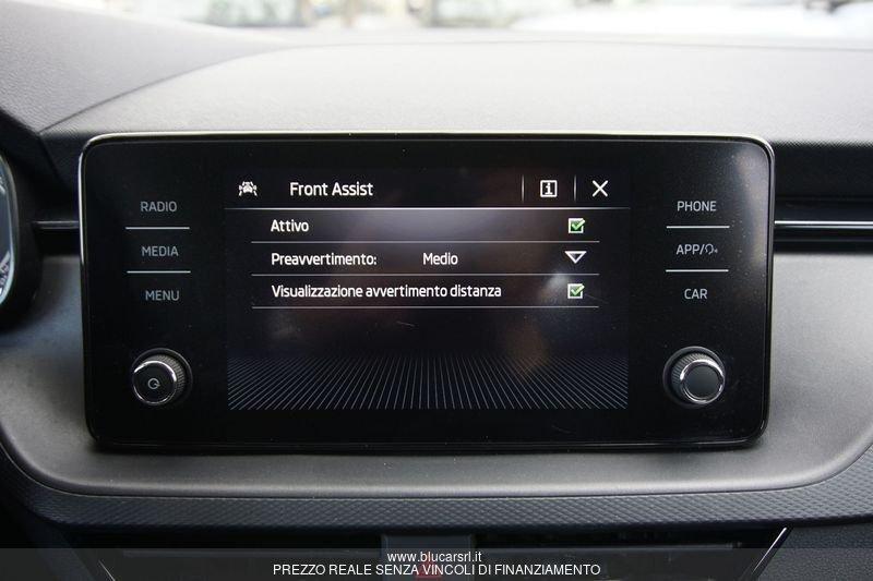 Škoda Kamiq 1.0 TSI 95cv Style