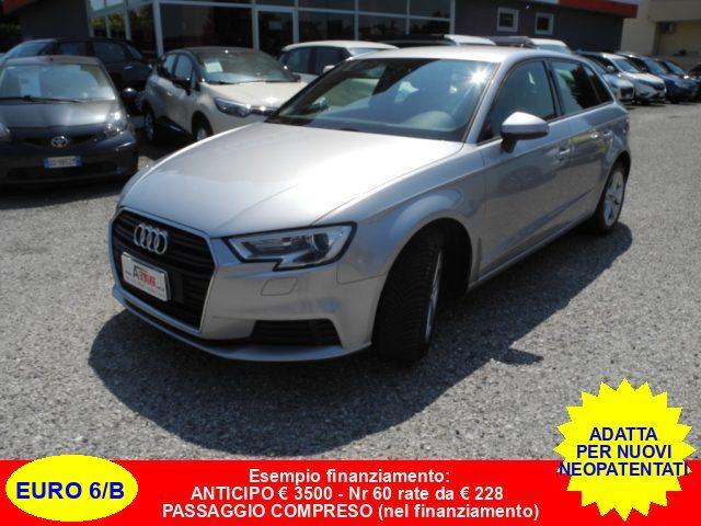 AUDI A3 SPB 1.6 TDI 116cv - OK NEOPATENTATI - "DA VETRINA"