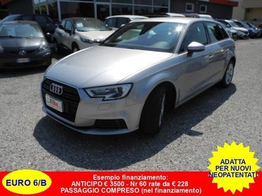 AUDI A3 SPB 1.6 TDI 116cv - OK NEOPATENTATI - "DA VETRINA"
