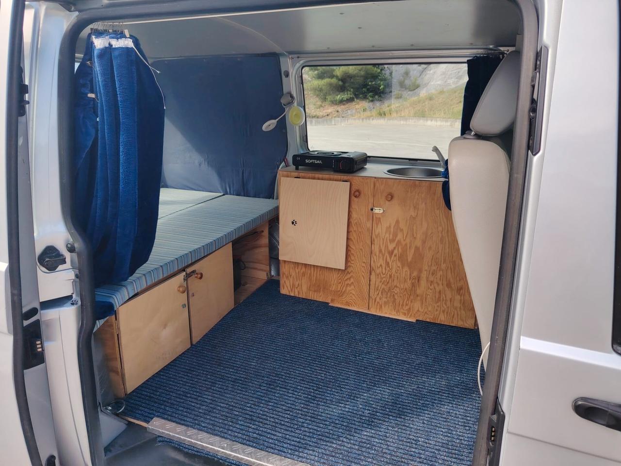 Volkswagen Transporter 2.0Tdi 140Cv 6Marce OMOLOGATO CAMPER -Pronta Consegna-Clima-Gancio-Leggere Annuncio 2 POSTI-Pronta Consegna-Clima-2014-