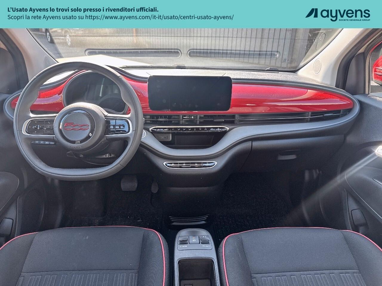 Fiat 500e Red