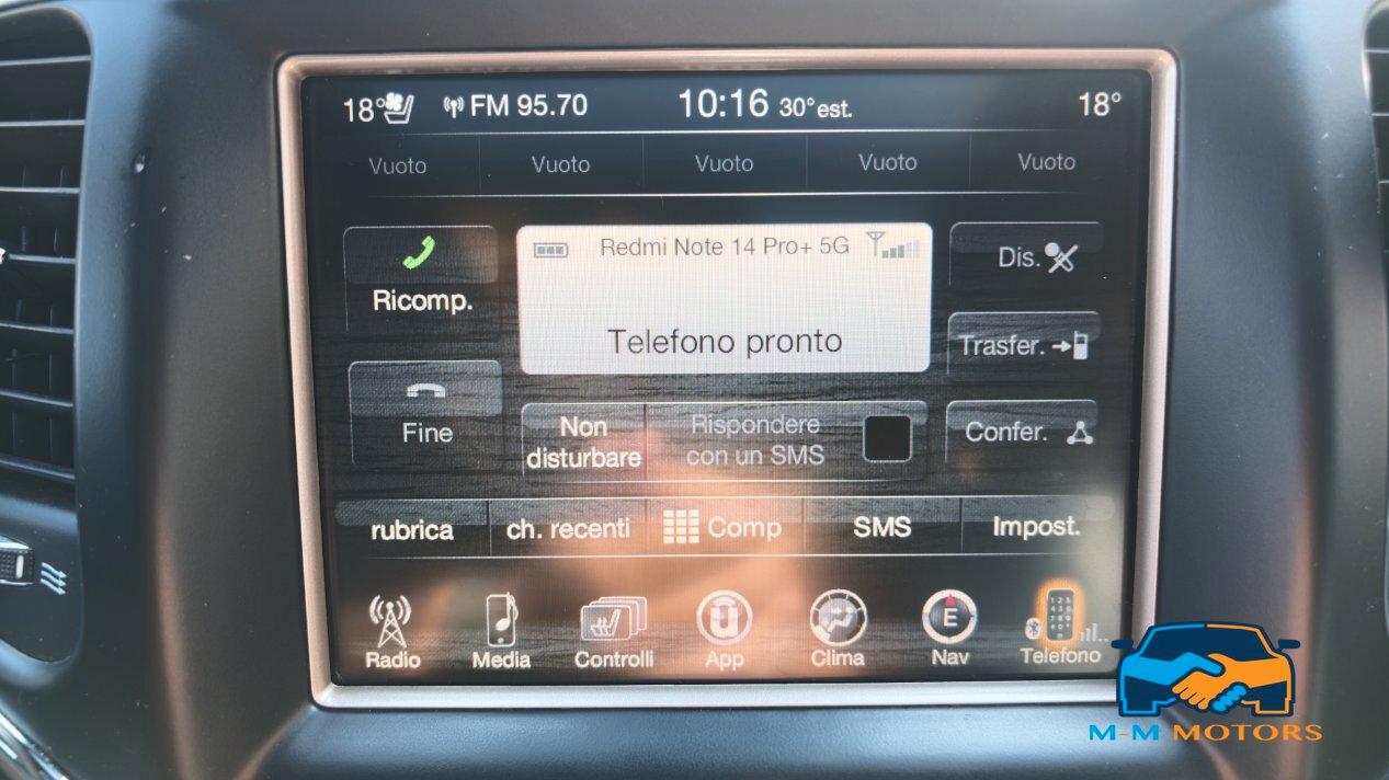 Jeep Grand Cherokee 3.0 V6 crd Overland 250cv auto