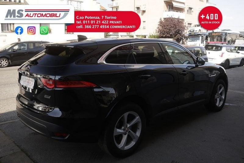 Jaguar F-Pace Jaguar F-Pace 2.0D i180cv PRESTIGE AWD AUTO PROMOZIONE Unicoproprietario