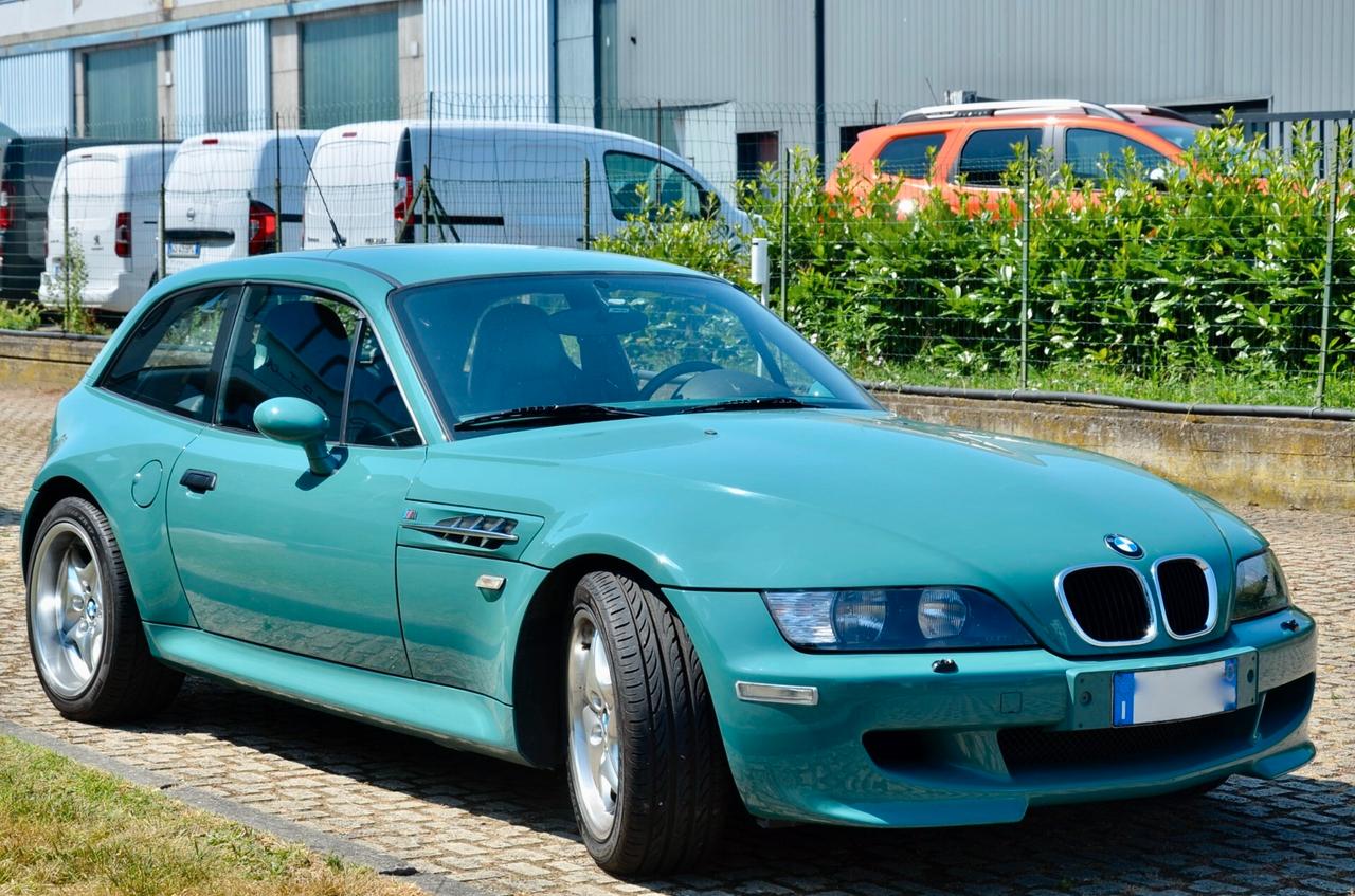 BMW Z3 M COUPE 3.2 321cv MANUALE, PERFETTA, SERVICE BOOK BMW, UFF ITALIANA, PERMUTE