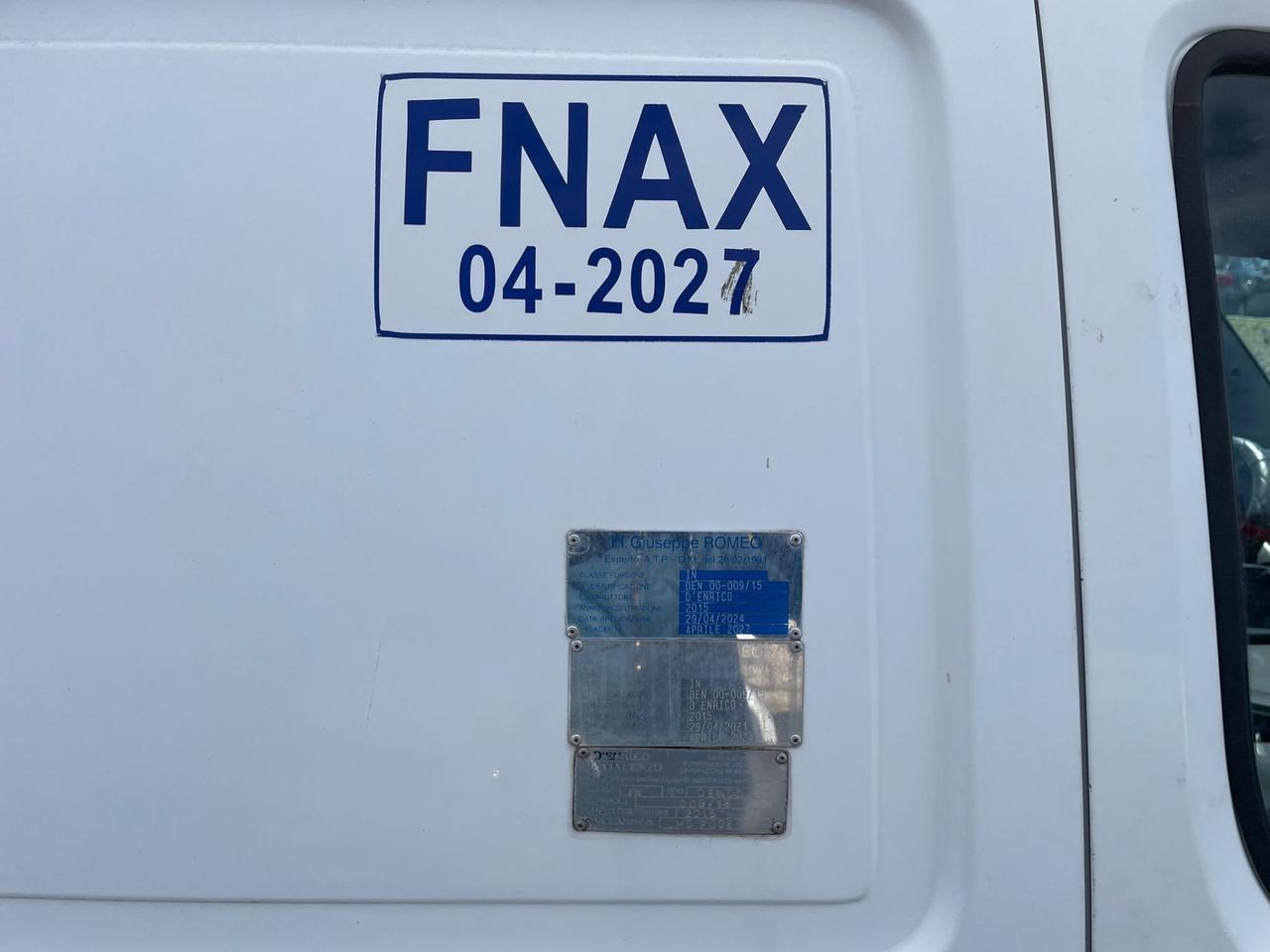 Fiat doblo coibentato con ATP VALIDA