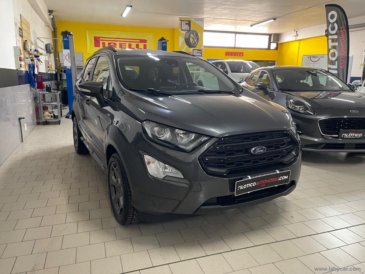 FORD EcoSport 1.0 EcoBoost 125 CV S&S ST-Line CARPLAY - PELLE ALCANTARA KM 54.613
