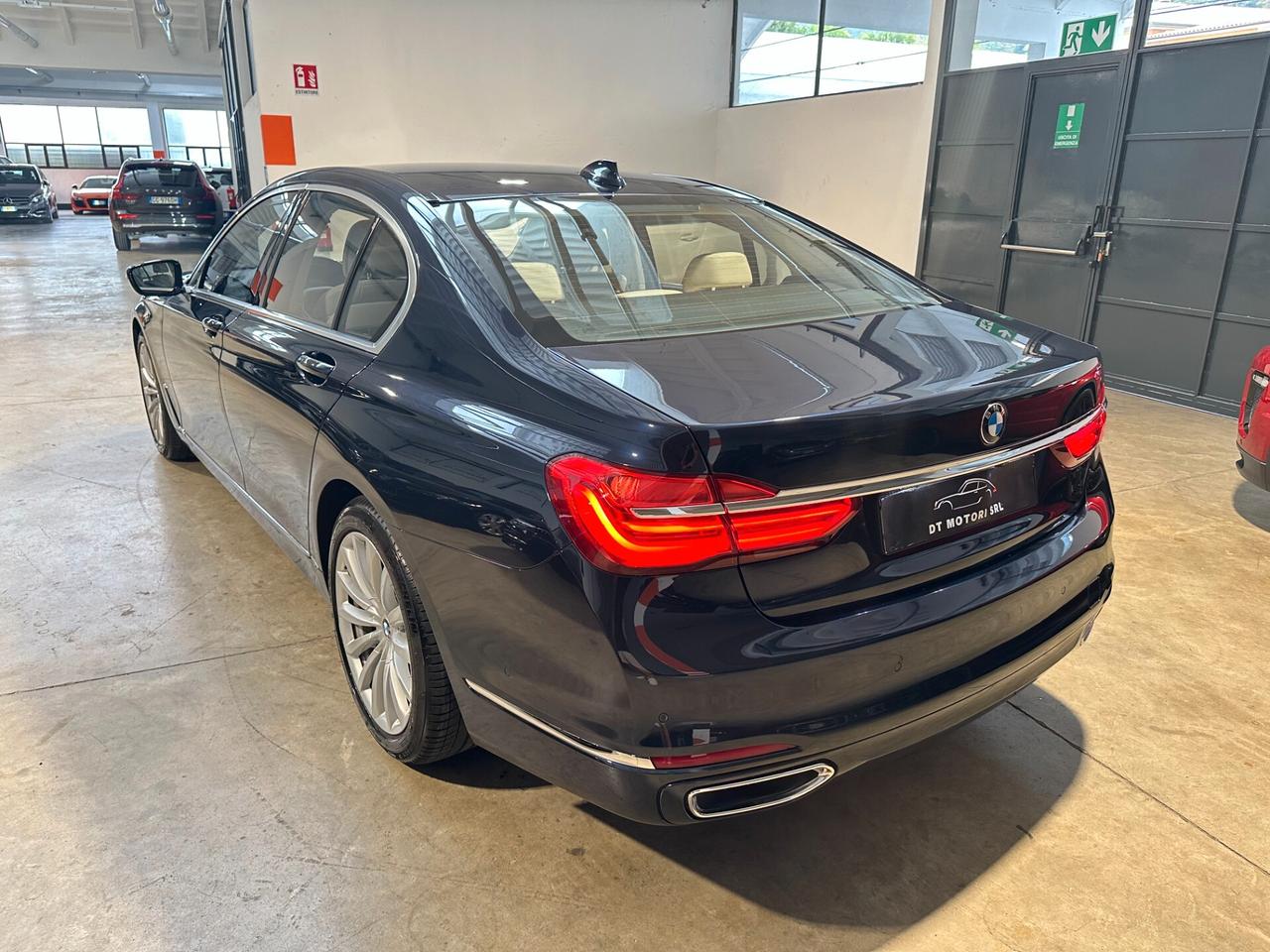 Bmw 725 725d Luxury - Luci Ambiente PELLE BIANCA