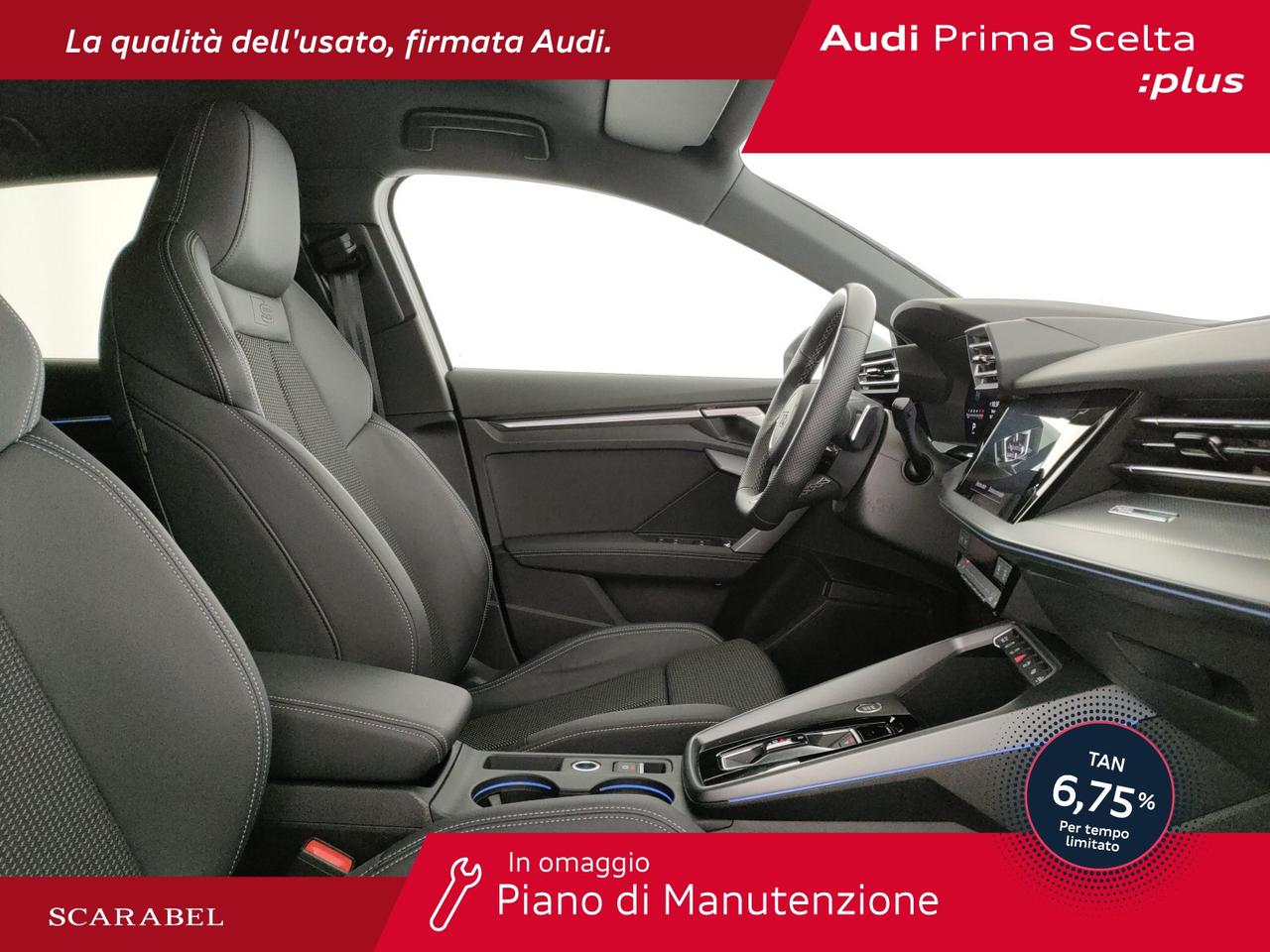 Audi A3 sportback 2.0 tdi s line edition 150cv s-tronic