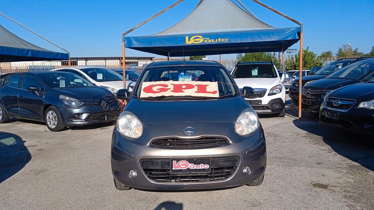 Nissan micra 1.2 benzina gpl