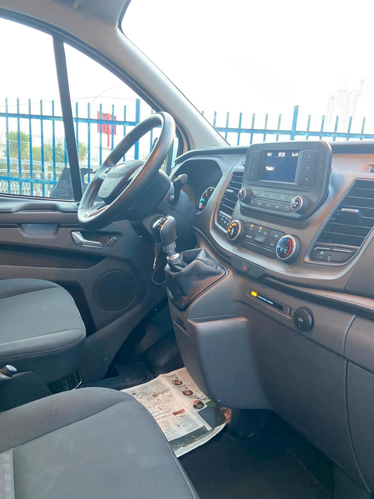 FORD TRANSIT CUSTOM 9 POSTI DIESEL HYBRID 91.000 KM