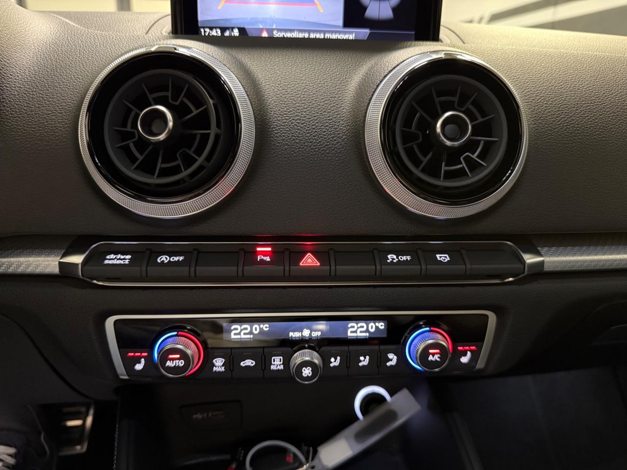 Audi RS3 Sportback 2.5 tfsi 400cv limitatore 280km/h