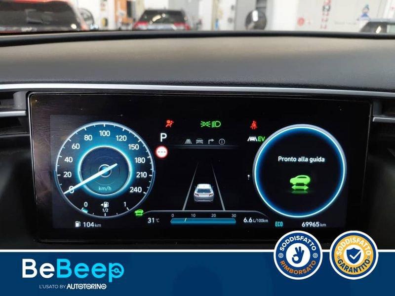 Hyundai Tucson 1.6 HEV EXELLENCE LEATHER PACK 2WD AUTO