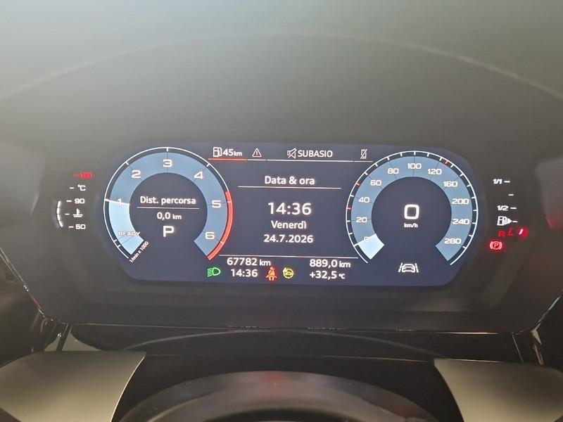 AUDI A3 SPORTBACK 30 TDI S TRONIC S.BACK 5 PORTE BERLINA