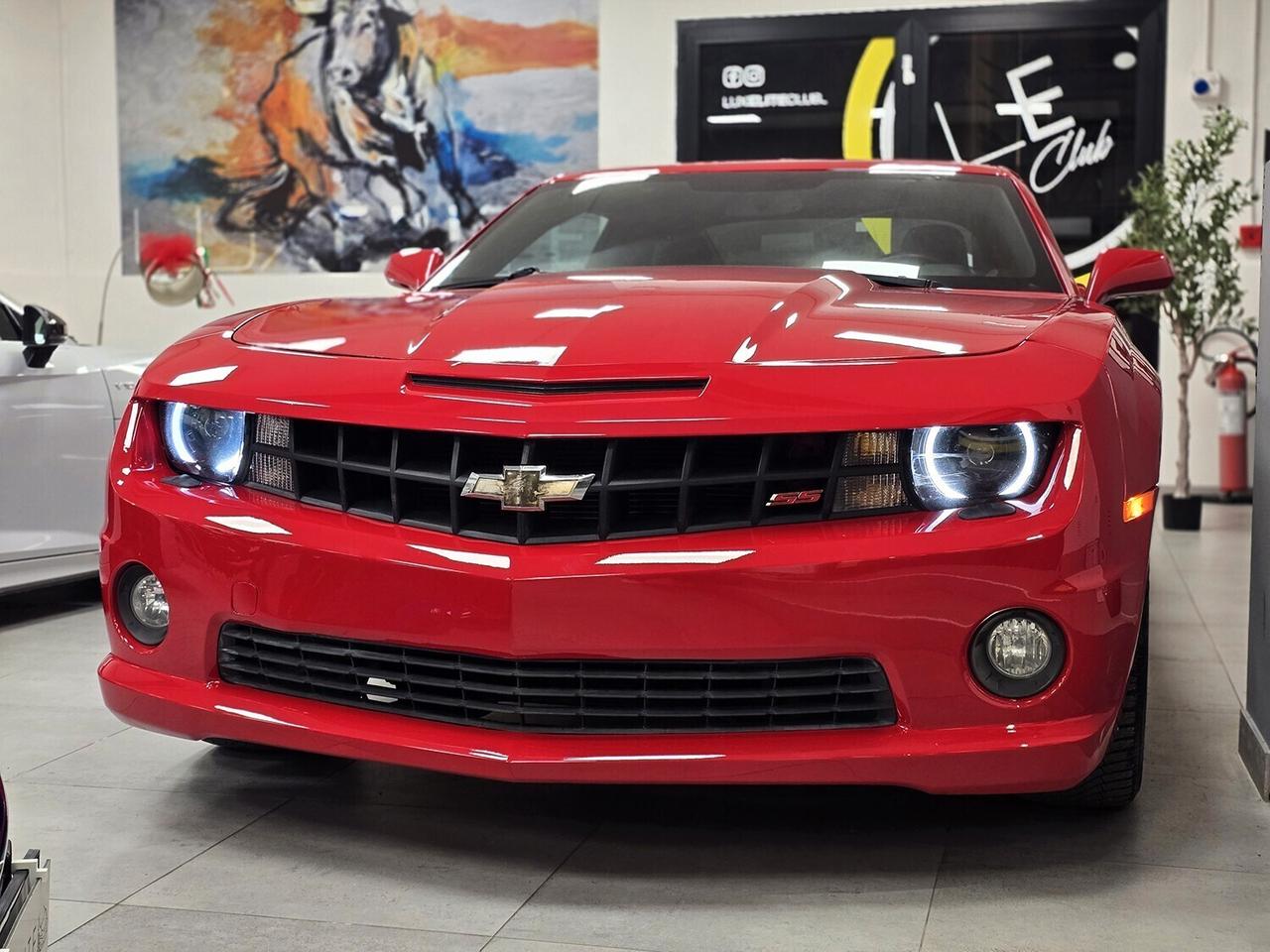 CAMARO SS COUPE' 6.2 V8 405CV TETTO_COLORADO RED_UNICA_FULL OPTIONAL_GARANZIA 12 MESI!