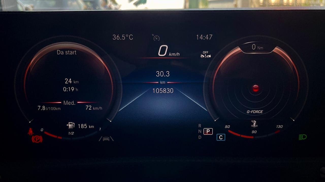 MERCEDES-BENZ CLA 2.0 SHOOTING BRAKE BUSINESS 116 CV - FULL LED, VIRTUAL COCKPIT, NEOPATENTATI