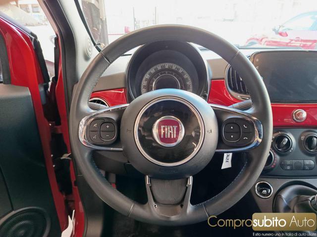 FIAT 500 1.0 Hybrid Red