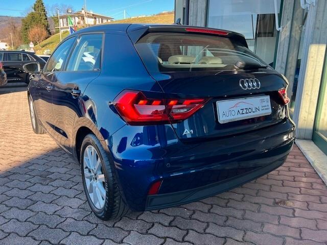 Audi A1 Sportback 30 tfsi 116cv s-tronic, Led, Carplay, Neopatentati