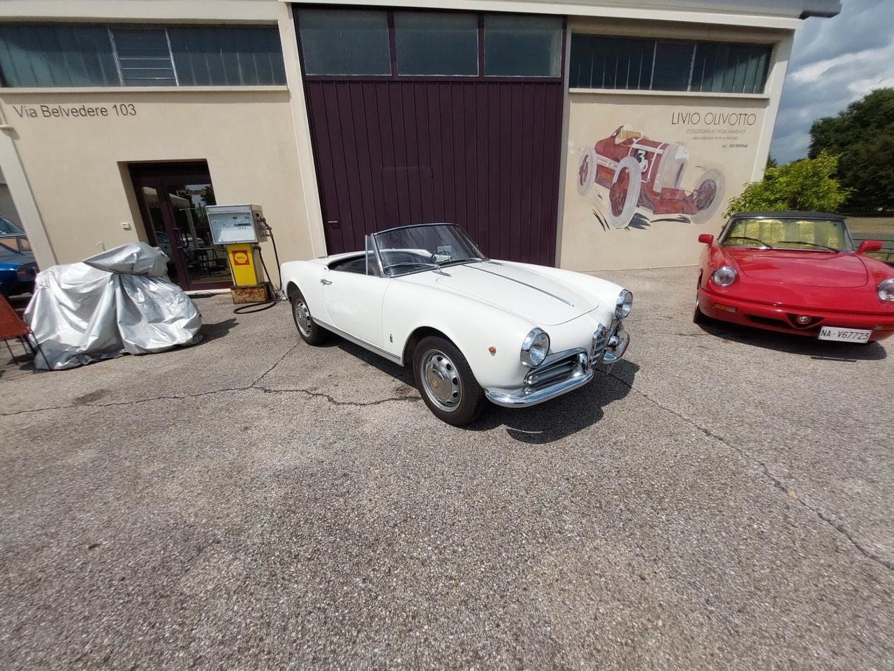 Alfa Romeo Giulietta Spider 1300 del 1960 (la seconda serie)