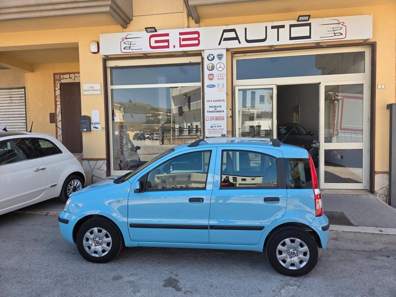 FIAT PANDA 1.2 BENZINA 70 CV SOLI KM 110000 CERTIF