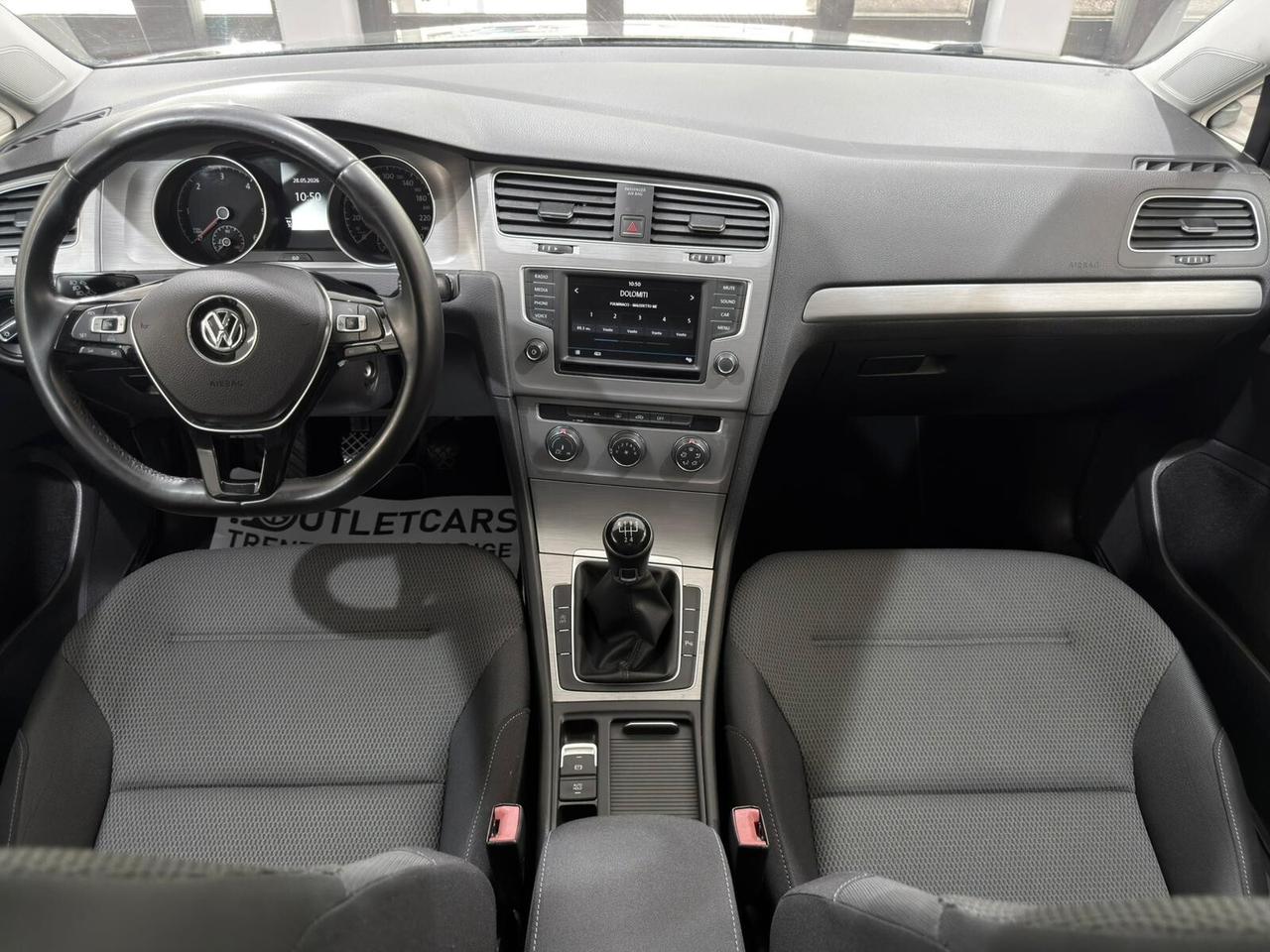 VW GOLF 1.6TDI 110cv COMFORTLINE 1HANDE