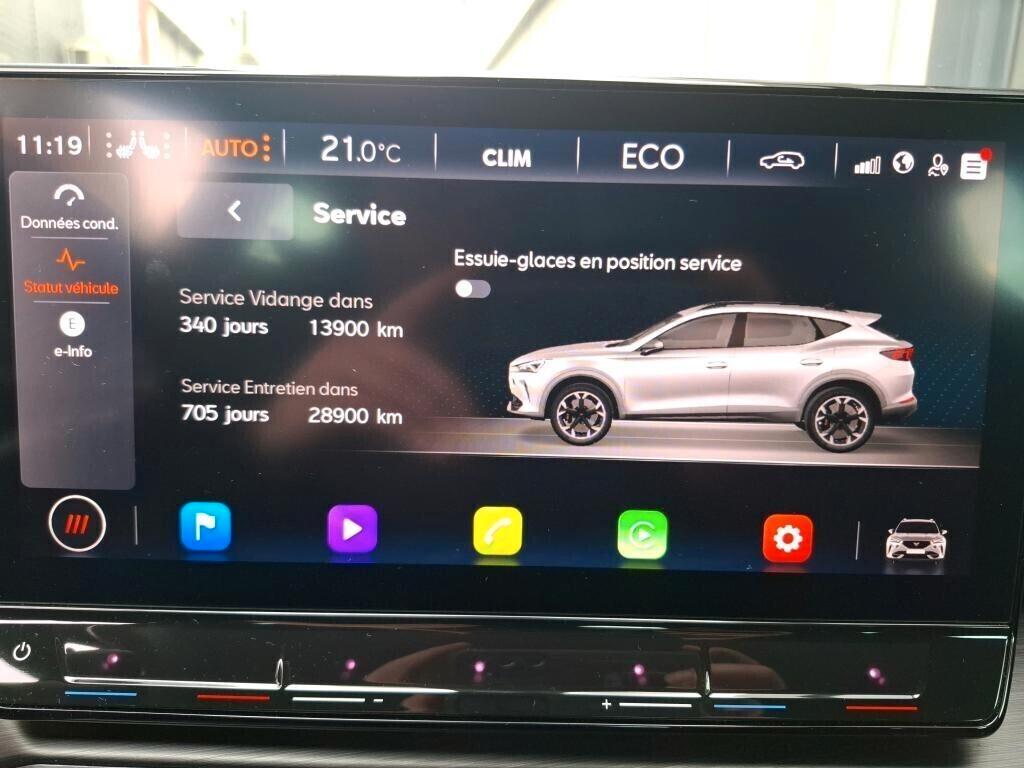 Cupra Formentor 1.4 e-Hybrid 204 CV DSG TETTO APRIBILE FARI MATRIX