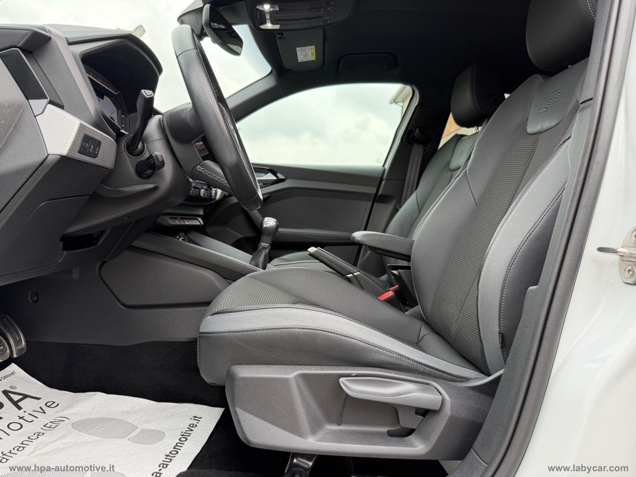 AUDI A1 SPORTBACK 30 TFSI S-line LED NAVI PELLE RETROCAMERA