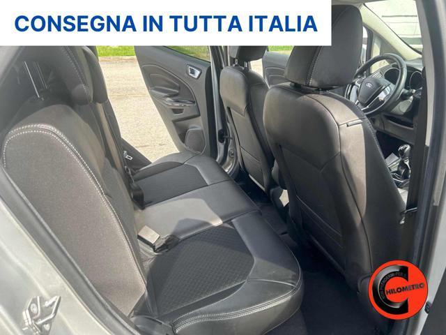 FORD EcoSport 1.5 TDCi 95 CV TITANIUM-CERCHI LEGA-SENSORI-POST-