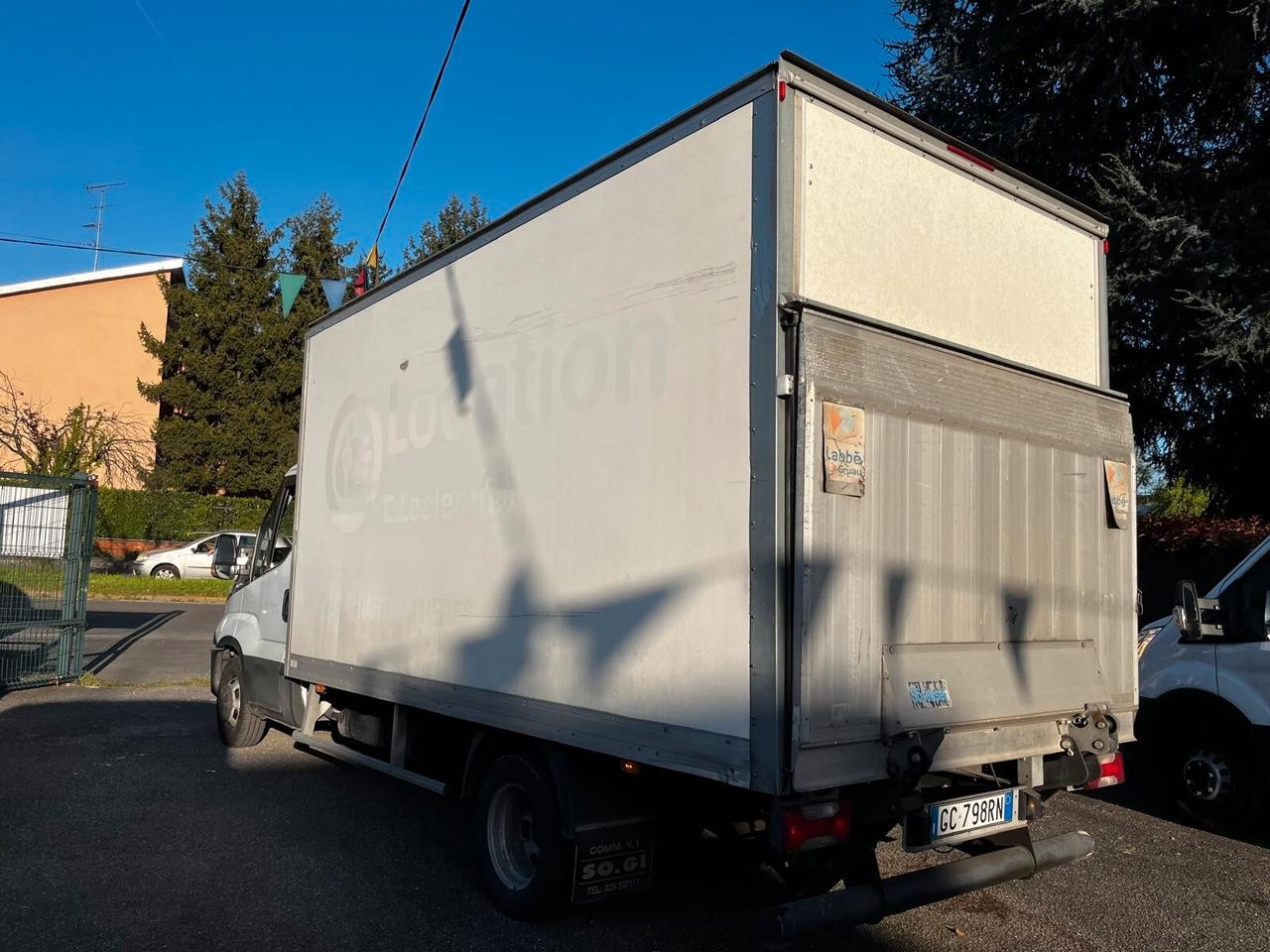 IVECO DAILY 35C16 BOX + SPONDA - 2017