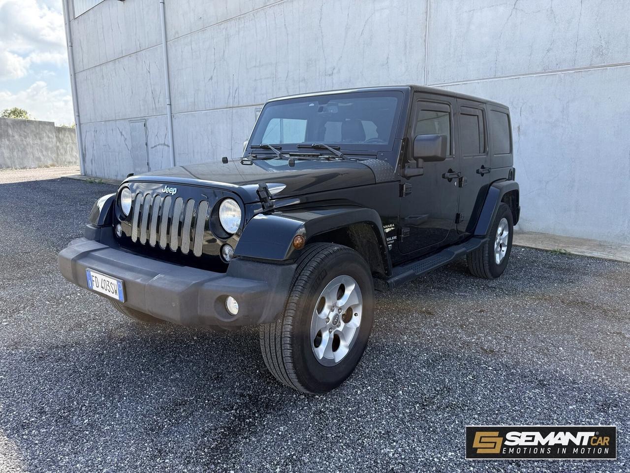 Jeep Wrangler Unlimited 2.8 CRD Sahara Unicoproprietario