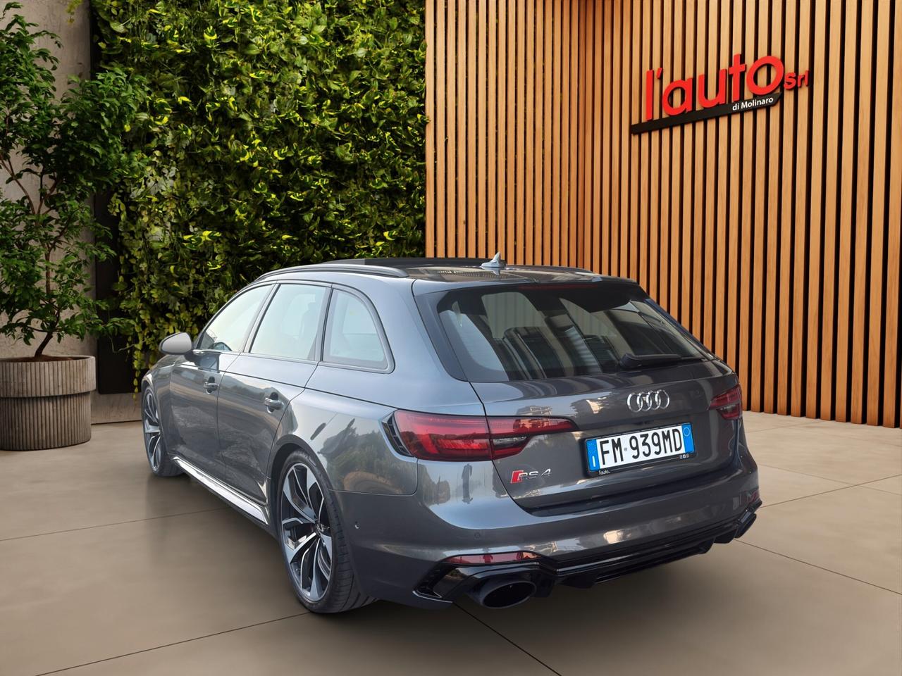 AUDI RS4 TETTO GUSCIO 20 SCARICO STRAFULL CRONOLOGIA