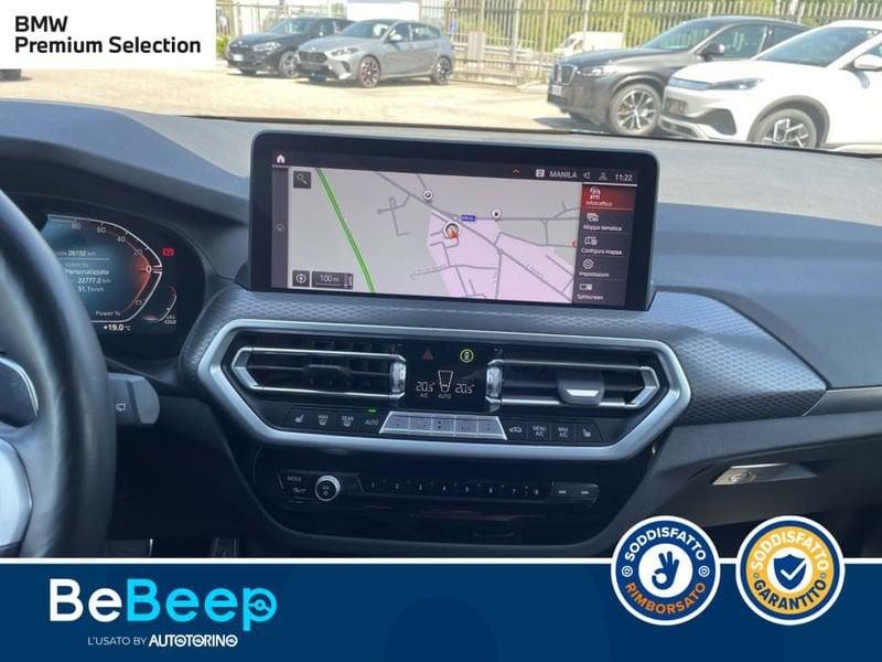 BMW X3 XDRIVE20D MHEV 48V MSPORT AUTO